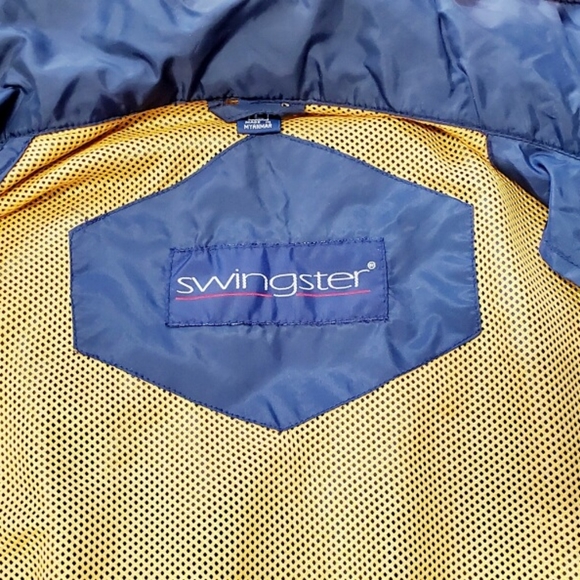 Vintage Tide Racing Swingster Windbreaker  Size Large - Picture 4 of 10